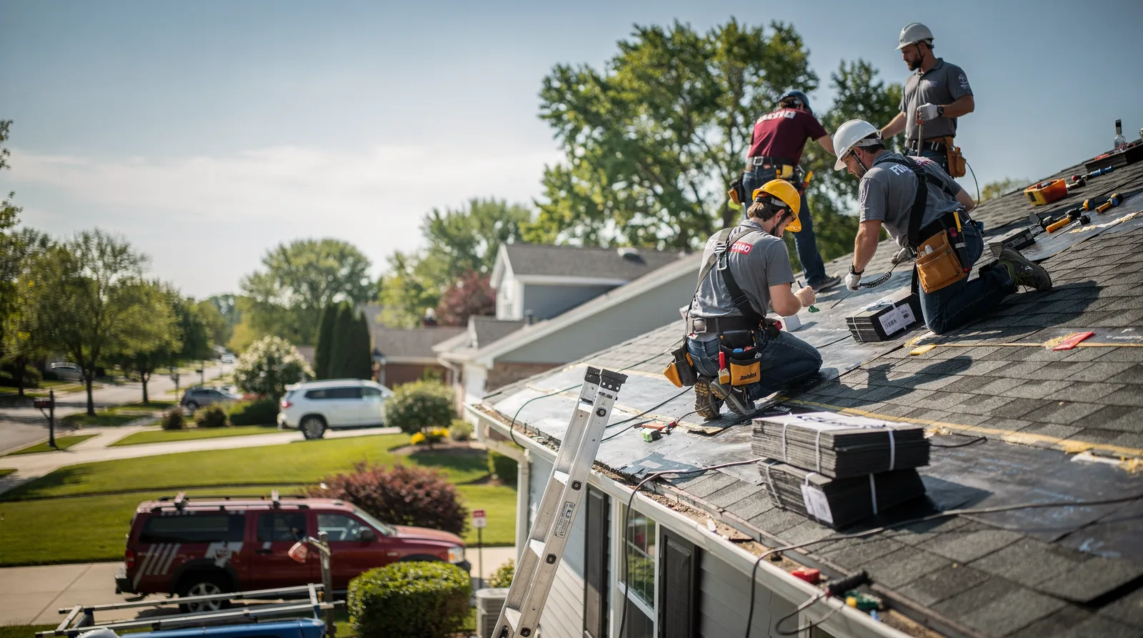 Roof Repair in Breckenridge, MI around you